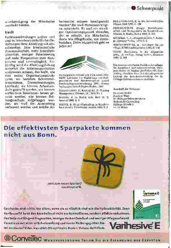 Vorschauseite 5: Die pflegerische Stabsstelle Controlling