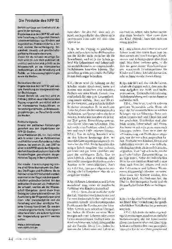Vorschauseite 6: Jung und Alt in einer sich wandelnden Gesellschaft