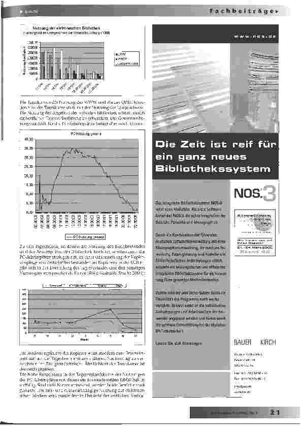 Vorschauseite 4: Nutzungsanalyse der hybriden Bibliothek