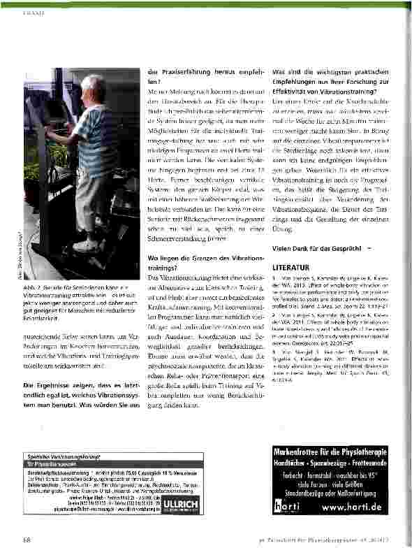 Vorschauseite 4: Vibrationstraining als Alternative für Seniorinnen?