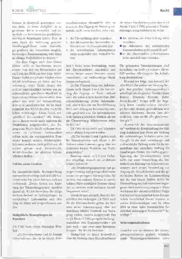 Vorschauseite 2: Freies Internet/WLAN in Krankenhäusern