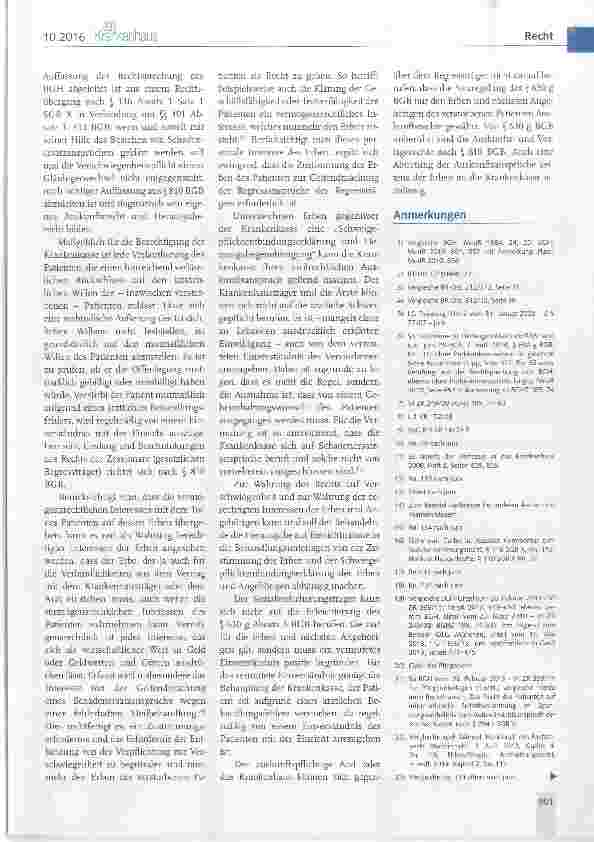 Vorschauseite 4: Das Einsichtsrecht der Krankenkassen in Behandlungsunterlagen eines verstorbenen Patienten