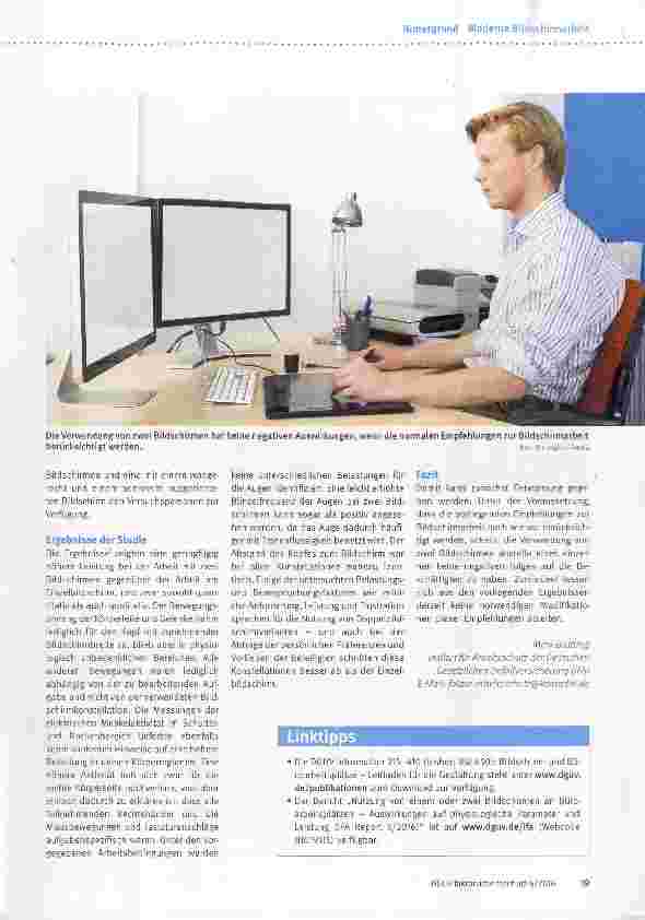 Vorschauseite 2: Zwei Bildschirme auf dem Schreibtisch was ändert sich?