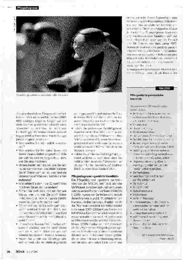 Vorschauseite 2: Gestörte persönliche Identität bei alten Menschen