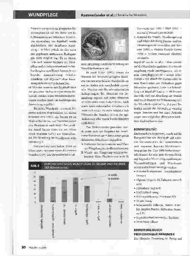 Vorschauseite 3: Chronische WundenEine Anwendungsbeobachtung mit dem neuartigen Hydrogel (Repithel®) bei chronischen Wunden - mit Infektionsprophylaxe
