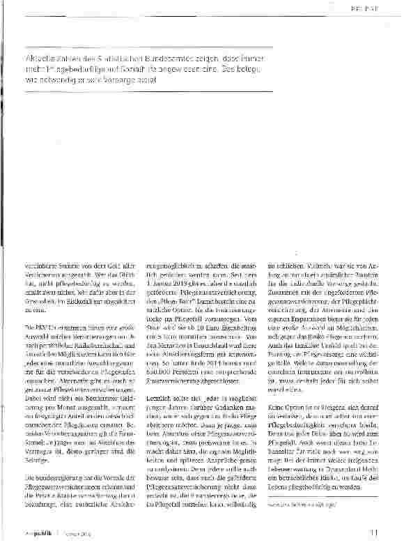 Vorschauseite 2: Hilfe zur Pflege