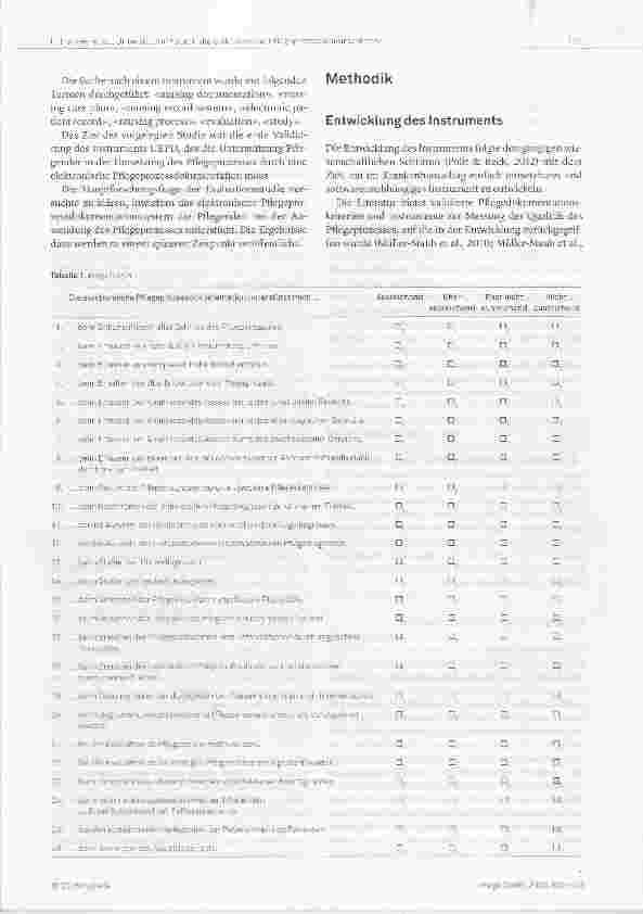Vorschauseite 3: Unterstützung des Pflegeprozesses durch die elektronische Pflegeprozessdokumentation (UEPD)