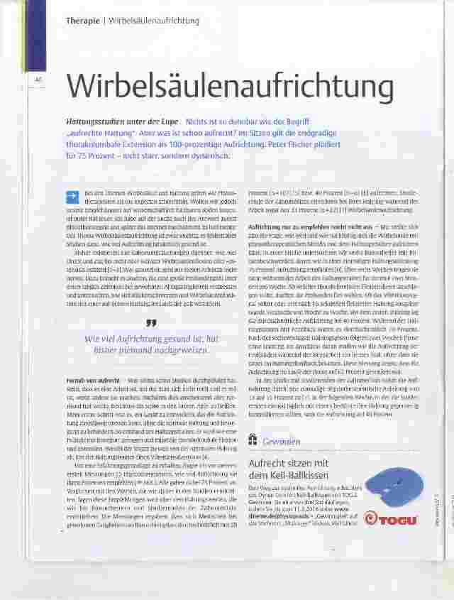 Vorschauseite 1: Wirbelsäulenaufrichtung