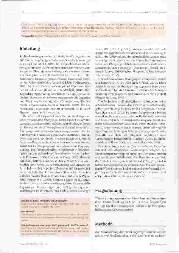 Vorschauseite 2: Die Welt nicht zu klein werden lassen