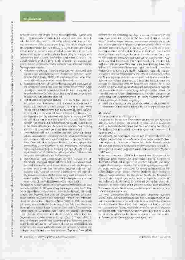 Vorschauseite 3: Interdisziplinäres Arbeiten in Kliniken - Chance oder Risiko? Positive und negative Effekte von Teamarbeit auf Ergotherapeuten und andere Teammitglieder