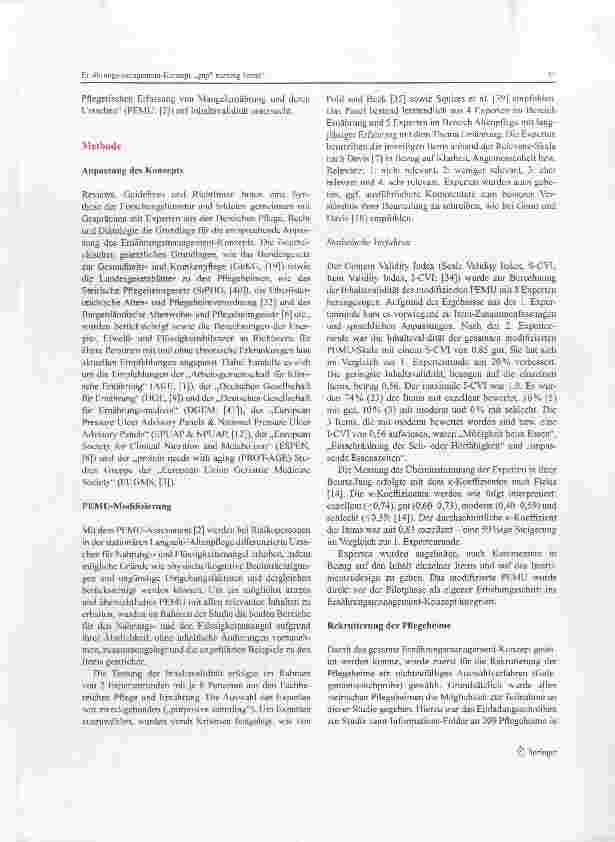 Vorschauseite 3: Ernährungsmanagement-Konzept „gnp® nursing home Anwendung in Pflegeheimen