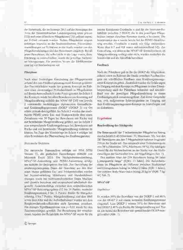 Vorschauseite 4: Ernährungsmanagement-Konzept „gnp® nursing home Anwendung in Pflegeheimen