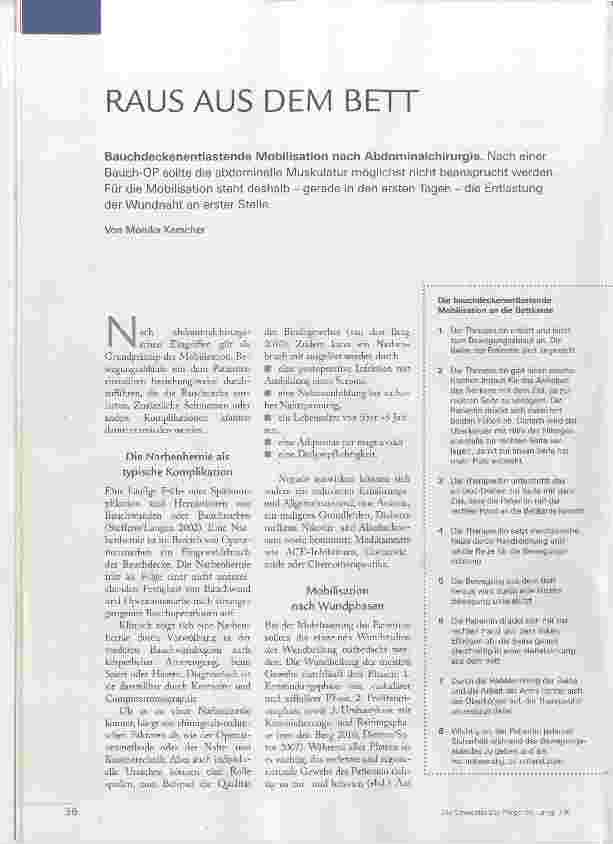 Vorschauseite 1: RAUS AUS DEM BETT