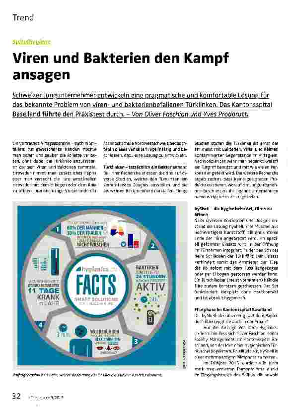 Vorschauseite 1: Viren und Bakterien den Kampf ansagen
