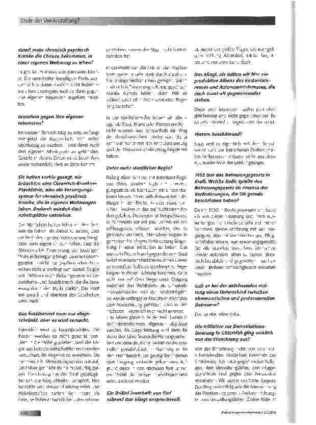 Vorschauseite 3: Ende der Ver-Anstaltung?