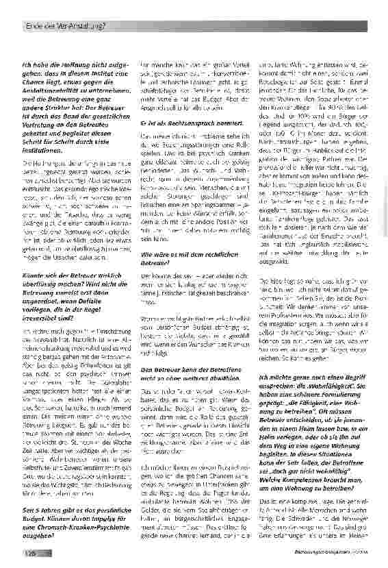 Vorschauseite 5: Ende der Ver-Anstaltung?