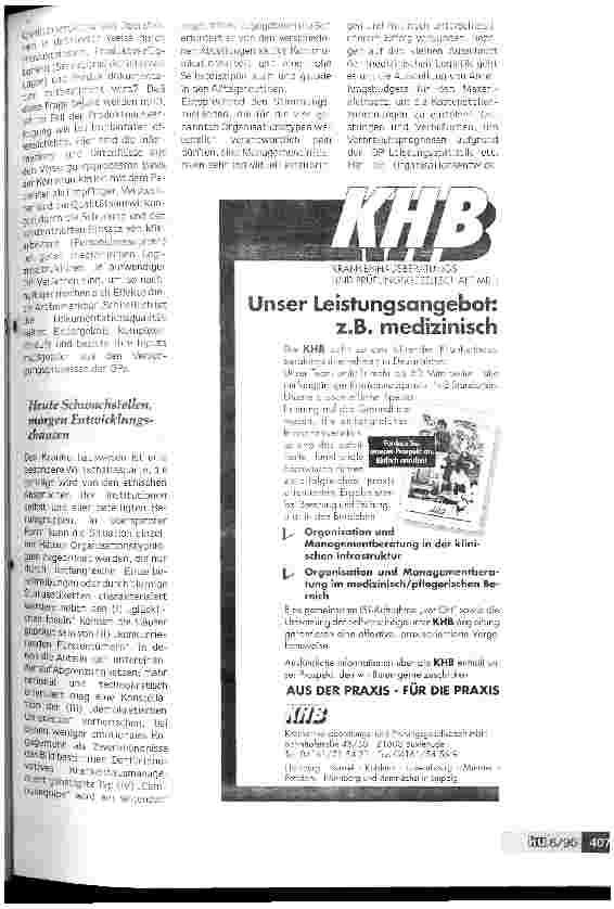 Vorschauseite 3: Neue Wege für die medizinische Logistik im Krankenhausmanagement