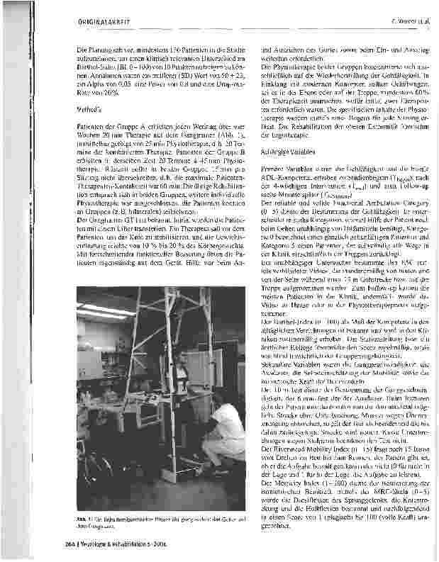 Vorschauseite 3: Lokomotionstherapie des akuten Schlaganfallpatienten: Ergebnisse der multizentrischen Deutschen Gangtrainer Studie (DEGAS)