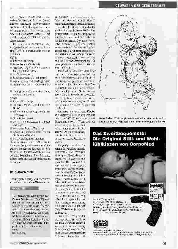 Vorschauseite 3: Kiss-Syndrom - ein Geburtstrauma?