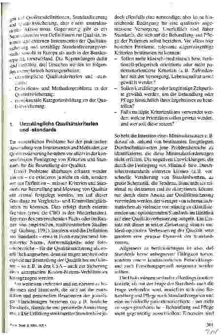 Vorschauseite 2: Qualitätssicherung und standardisierte Verfahren - eine kritische Auseinandersetzung
