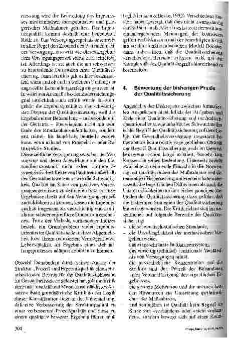 Vorschauseite 5: Qualitätssicherung und standardisierte Verfahren - eine kritische Auseinandersetzung
