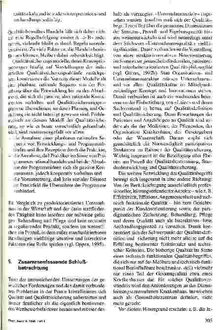 Vorschauseite 6: Qualitätssicherung und standardisierte Verfahren - eine kritische Auseinandersetzung