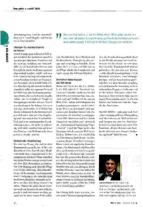 Vorschauseite 3: Warum eine Norm zum Risikomanagement die Probleme nicht löst