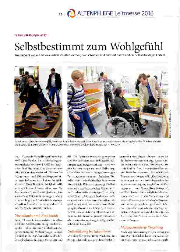 Vorschauseite 1: Selbstbestimmt zum Wohlgefühl