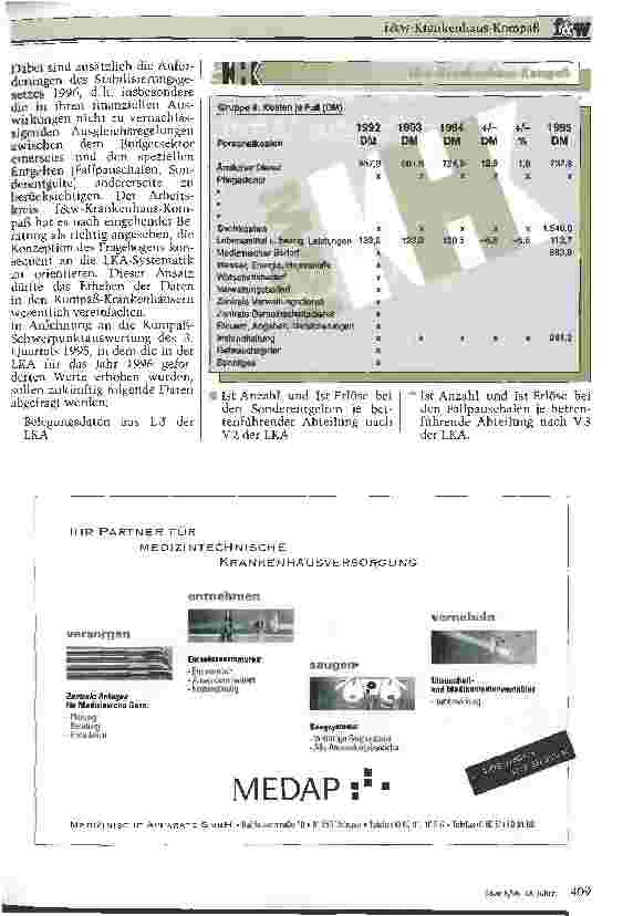 Vorschauseite 3: f & w - Krankenhaus-Kompaß