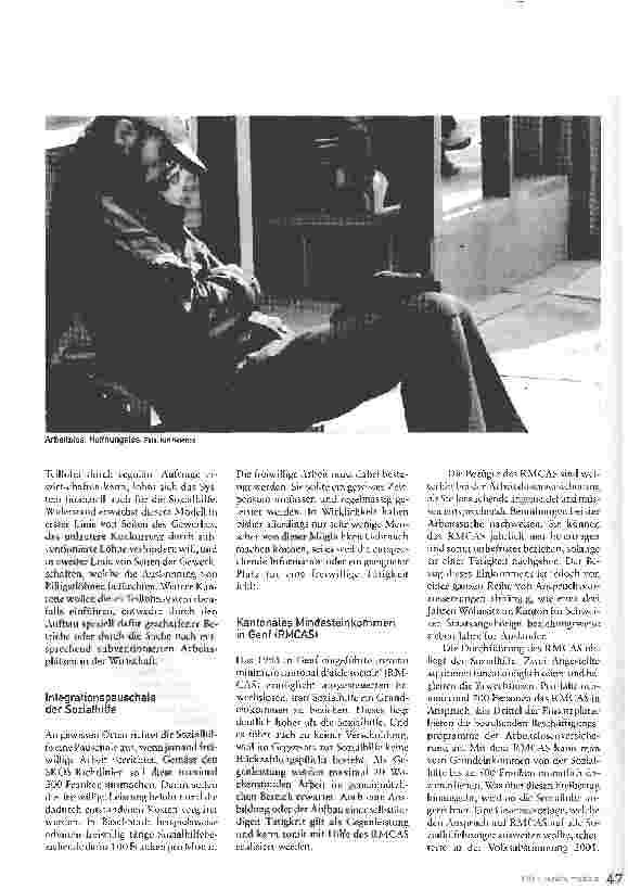 Vorschauseite 3: Der dornenvolle Abschied von der VollbeschäftigungDie verschiedenen Modelle zur Absicherung der Erwerbslosigkeit