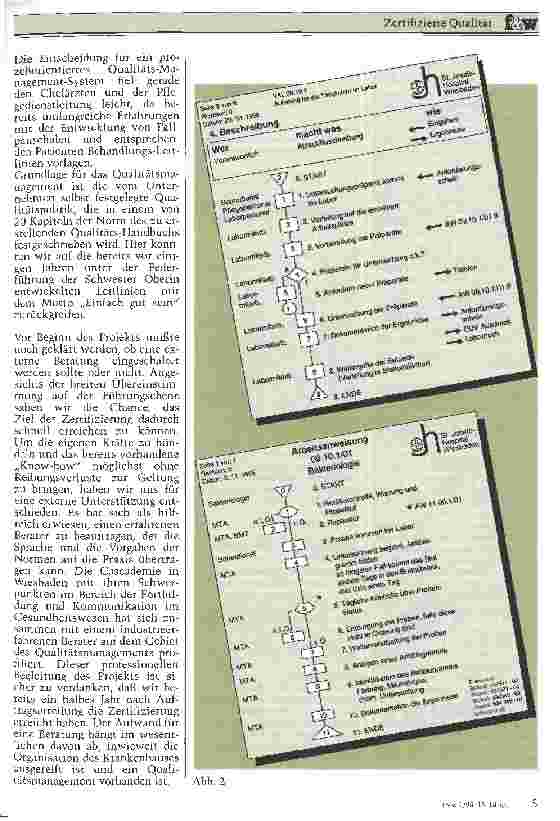 Vorschauseite 3: Zertifizierte Qualität St. Josefs-Hospital Wiesbaden als erstes Krankenhaus in Deutschland zertifiziert Die Einfürhung eines Qualitäts-Management-Systems nach der ISO 9001