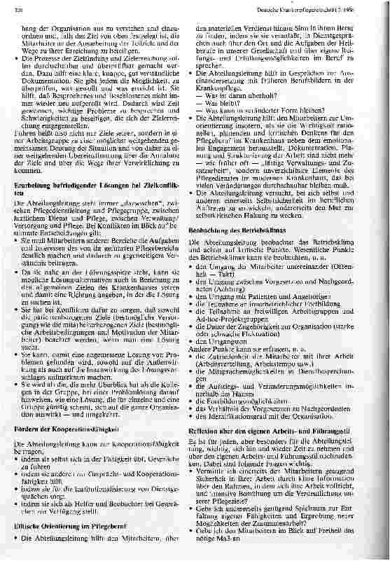 Vorschauseite 3: Leiten im Team Führen als Abteilungsleitung in der Organisation Krankenhaus