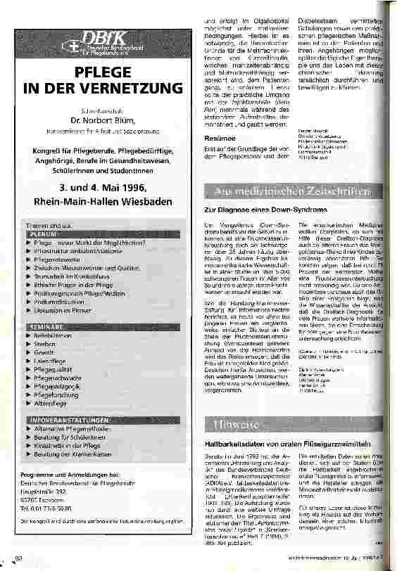 Vorschauseite 3: Pflegerische Maßnahmen bei Diabetes mellitus Typ I