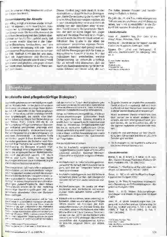 Vorschauseite 3: Der Krieg, die Folgen und kein Ende Kriegskindheitstraumatisierung