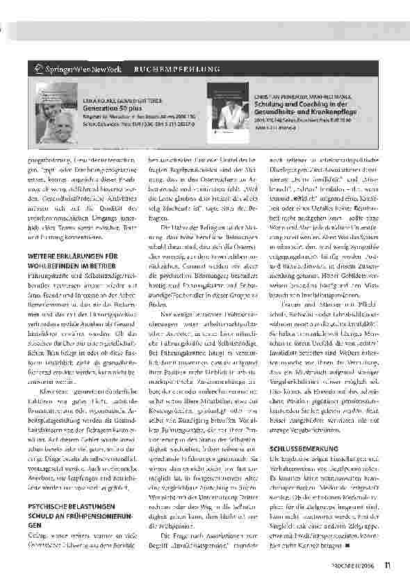 Vorschauseite 4: Gesund bis zur Regelpension
