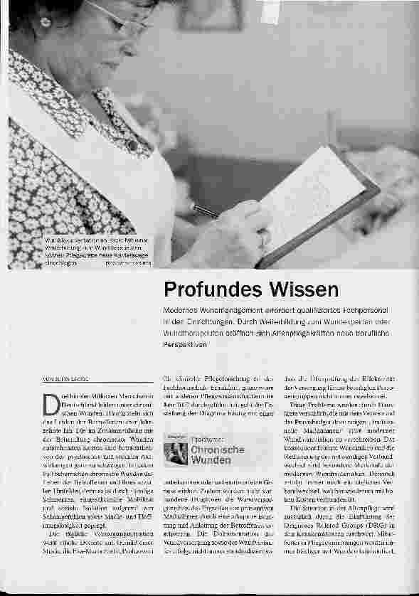Vorschauseite 1: Profundes Wissen