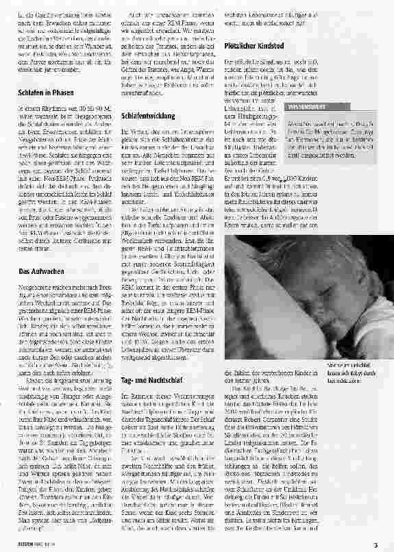 Vorschauseite 2: Kinder schlafen anders