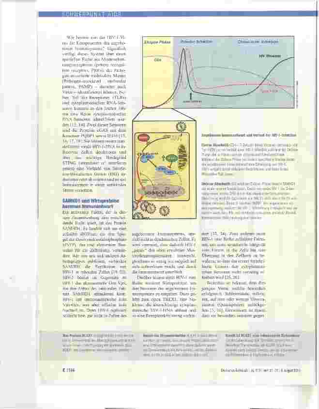 Vorschauseite 2: Scharade für das Immunsystem