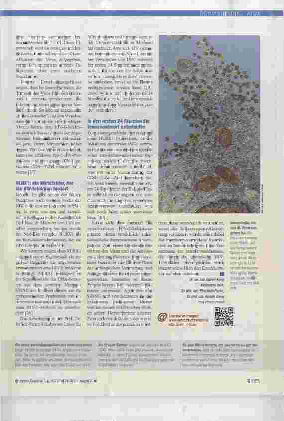 Vorschauseite 3: Scharade für das Immunsystem