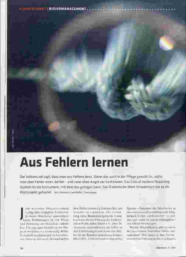 Vorschauseite 1: Aus Fehlern lernen