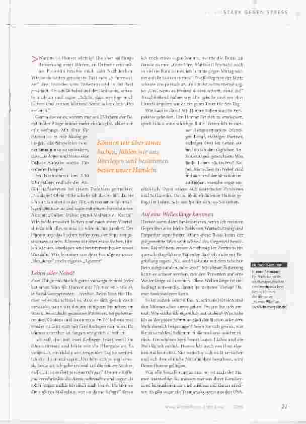 Vorschauseite 2: Die Perspektive ändern