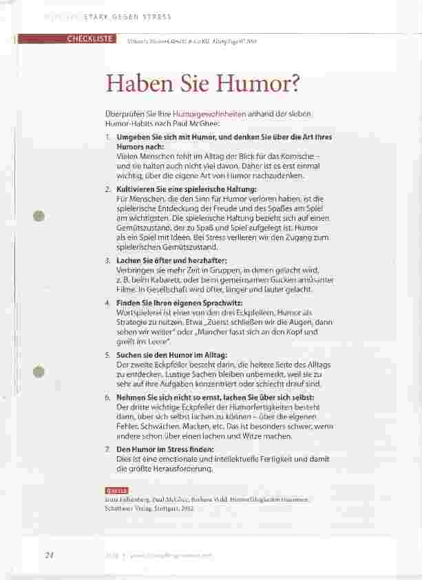 Vorschauseite 5: Die Perspektive ändern