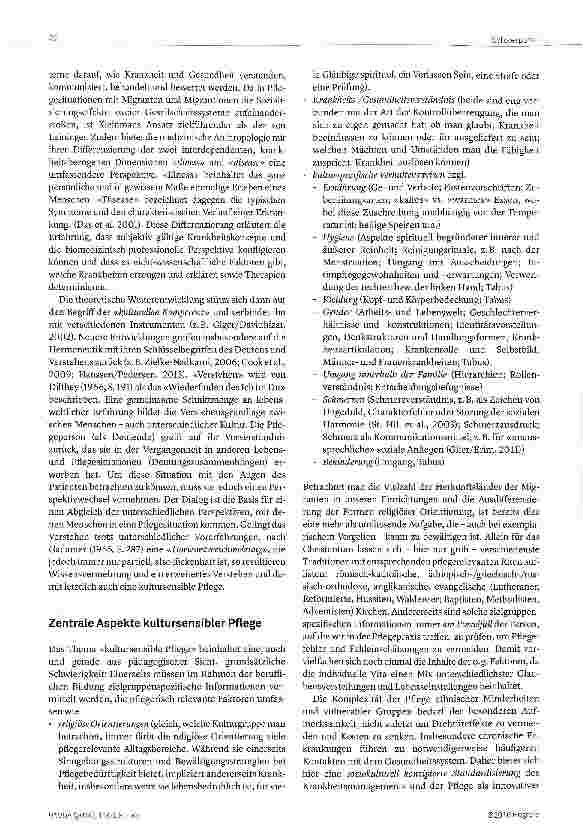 Vorschauseite 2: Kultursensible Pflege im Rahmen pflegerischer Interventionen