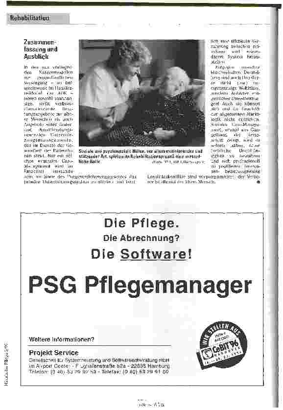 Vorschauseite 4: Am Gängelband der ÄrztInnen Die ambulante Rehabilitation älterer Menschen - Abstriche von früheren Ansprüchen?