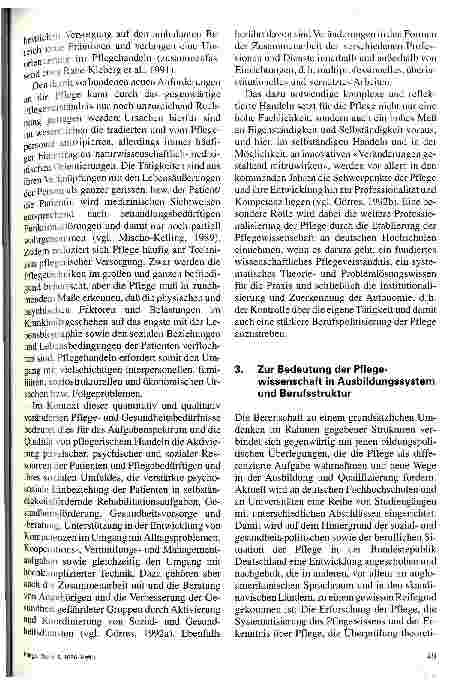Vorschauseite 2: Welche LehrerInnen braucht die Pflege? Aspekte eines pflegespezifischen Bildungskonzeptes