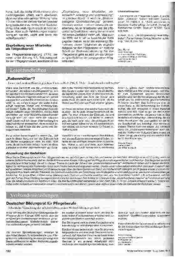 Vorschauseite 2: Einarbeitung neuer Mitarbeiter - eine zielorientierte Systematik zur Sicherung der Pflegequalität