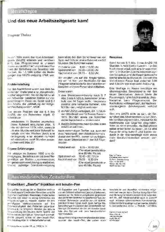 Vorschauseite 1: Und das neue Arbeitszeitgesetz kam!