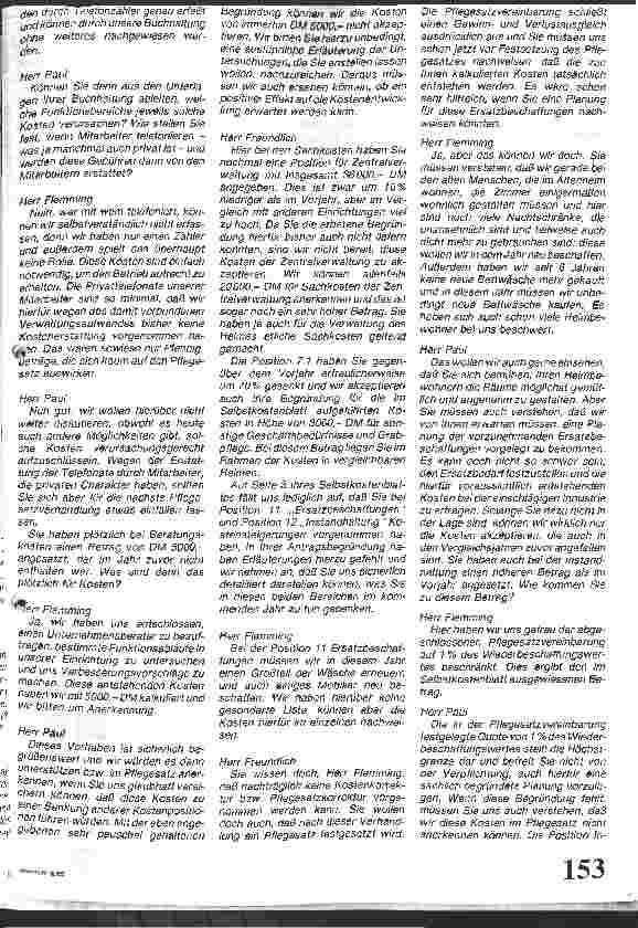 Vorschauseite 4: Fallbeispiel Pflegesatzverhandlung
