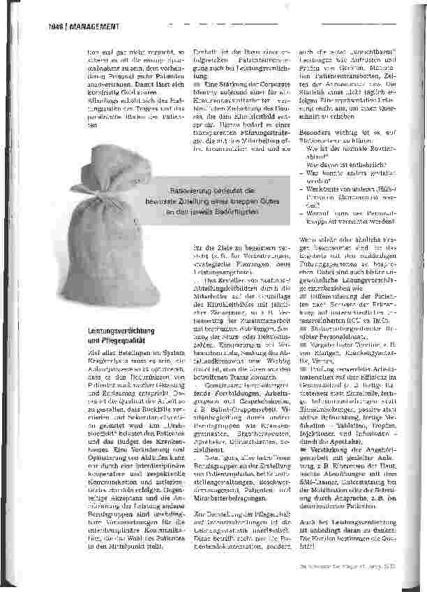 Vorschauseite 3: Intensivpflege - Rationierung? - Nein danke!