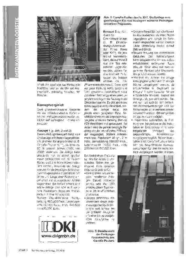 Vorschauseite 3: Arzneimittelbereitstellung rund um die Uhr
